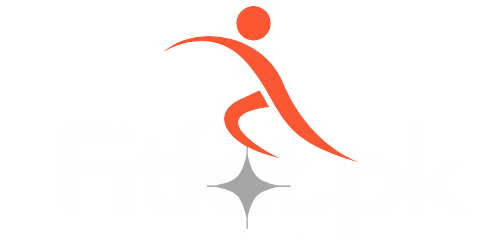 fit fat logo white and orange